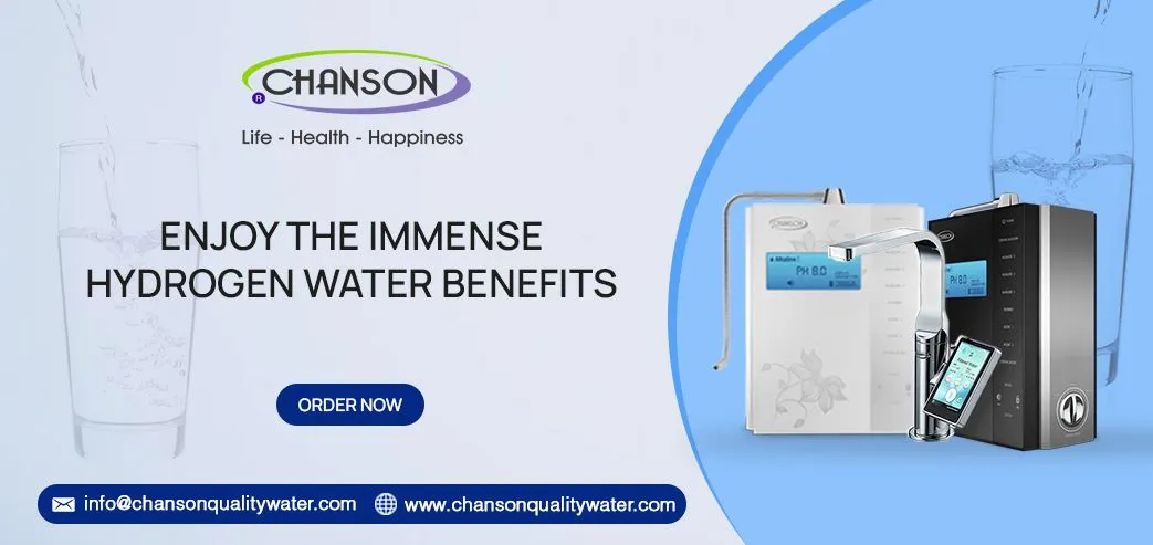 Enjoy the Immense Hydrogen Water Benefits