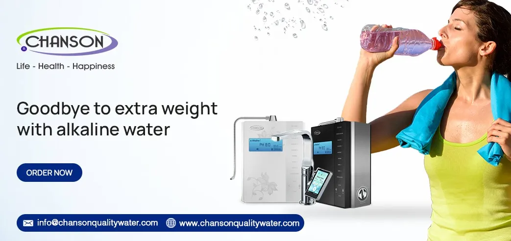 goodbye to extra weight with alkaline water