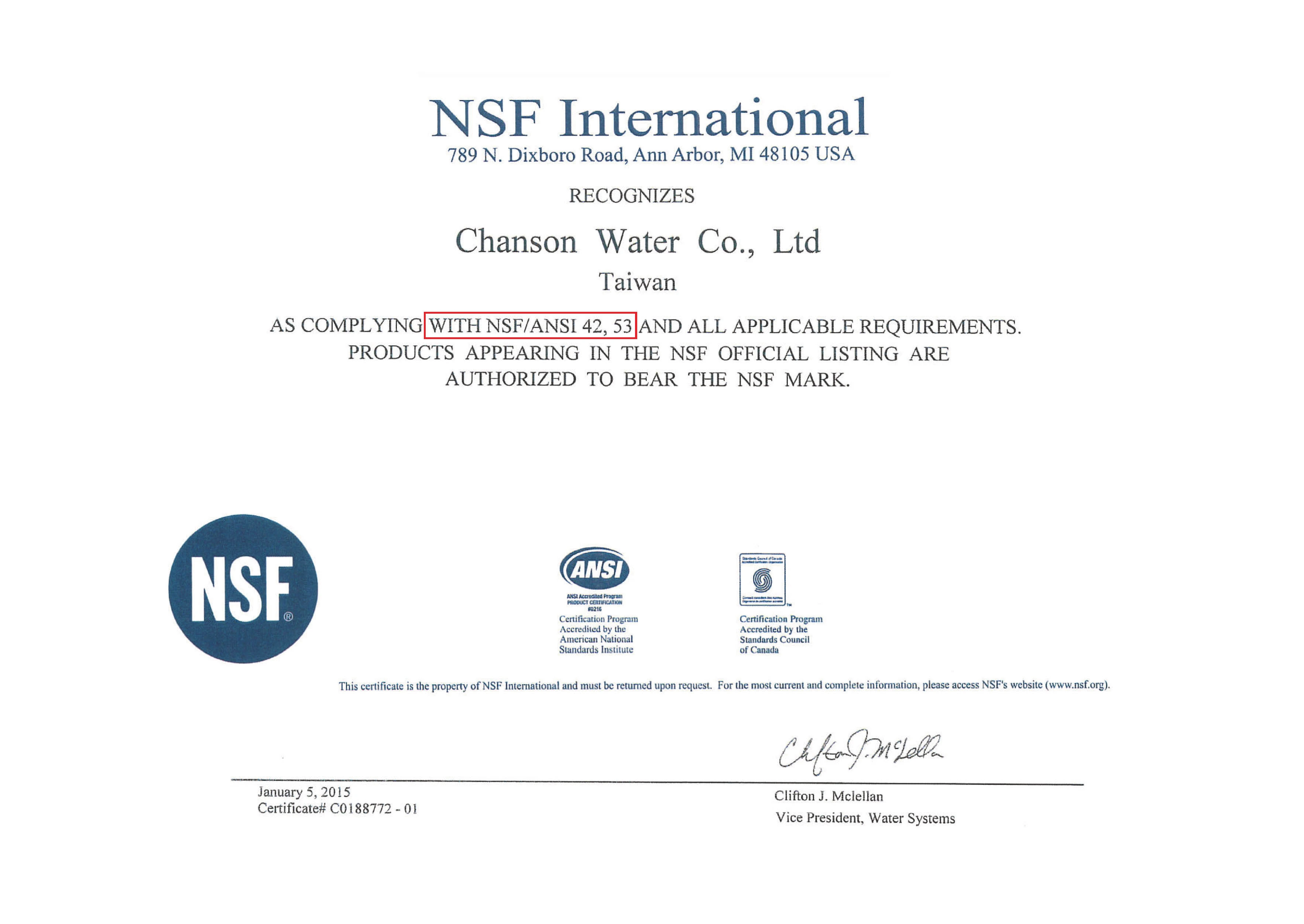 NSF international